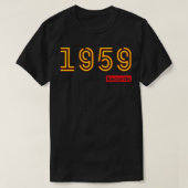 1959レコード Tシャツ (デザイン正面)