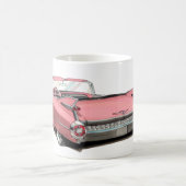1959年のキャデラックのピンク車 コーヒーマグカップ (中央)