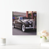 1959年のクラシックなロールスロイス スクエア壁時計 (ホーム)