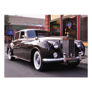 1959年のクラシックなロールスロイス フォトプリント