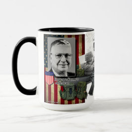 1959年の石を投げる人M16 AR Armaliteのライフルのコーヒー・マグ マグカップ