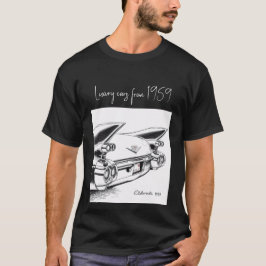 1959年の高級車 Tシャツ