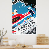 1959年ルーアン・レ・エッサール・グランプリ自動車レース ポスター (キッチン)