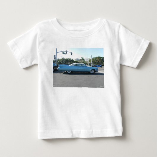 1959年式キャデラック ベビーTシャツ (正面)