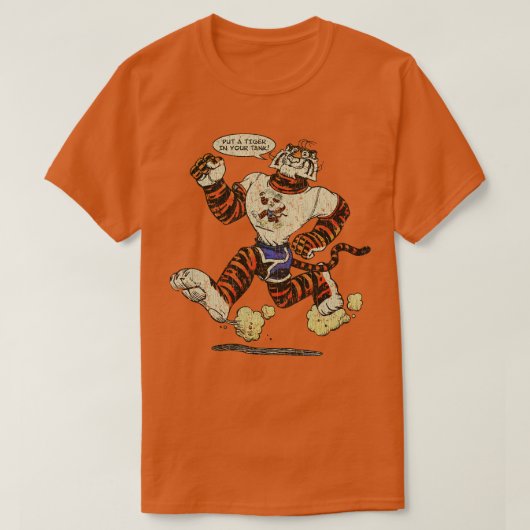 1959年戦車に虎を入れる Tシャツ (デザイン正面)