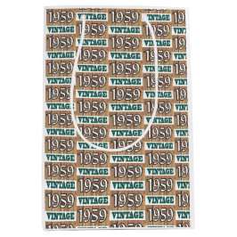 1959年生まれ中抱き枕 ミディアムペーパーバッグ