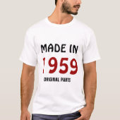1959年製、純正パーツ、 Tシャツ (正面)