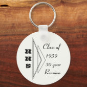 1959年50年懇親会のヘイスティングクラス キーホルダー (正面)