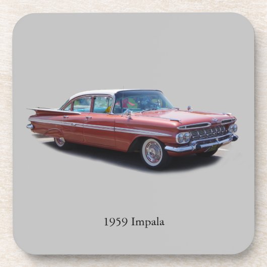 1959年6台のコースターのインパラ・セット コースター (正面)
