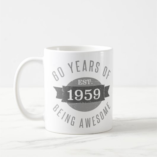 1959年60誕生日 コーヒーマグカップ (左)