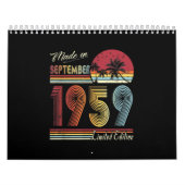 1959年9月62日誕生日 カレンダー (カバー)