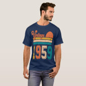 1959年 レトロ誕生日ギフト 友達 Tシャツ (正面フル)