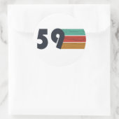 1959生まれ年のヴィンテージ ラウンドシール (バッグ)