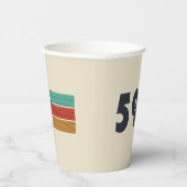 1959生まれ年のヴィンテージ 紙コップ (右)