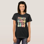 1959素晴らし年誕生日63歳の女性が私を Tシャツ (正面フル)