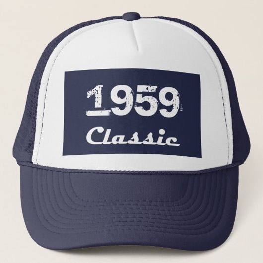 1959 クラシック 60歳の誕生日お祝い キャップ (正面)