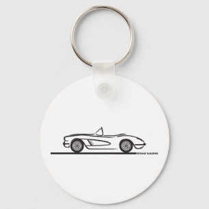 1959 1960シボレーコルベット キーホルダー