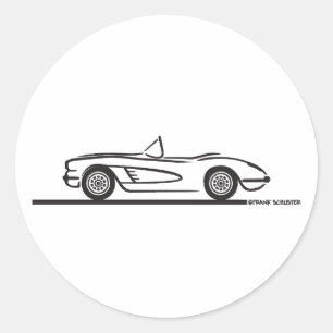 1959 1960シボレーコルベット ラウンドシール