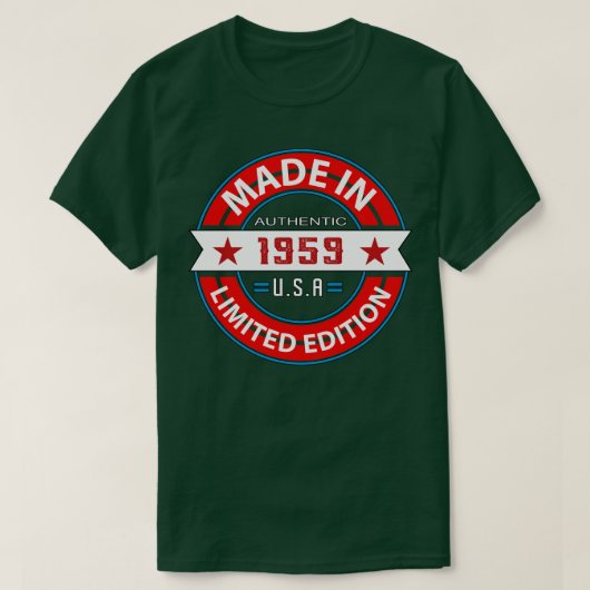 1959 64年 Tシャツ (デザイン正面)