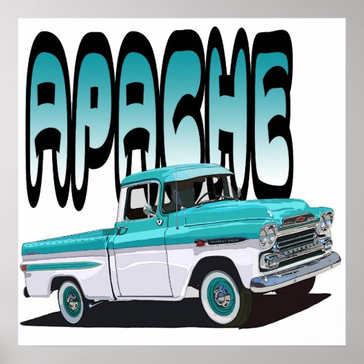 1959 Apache ポスター (正面)