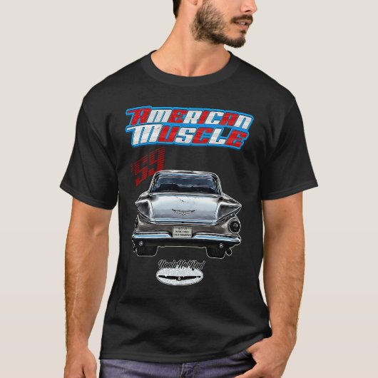 1959,Bel Invicta,Electra,Rockabilly,rusty car,dist Tシャツ (正面)