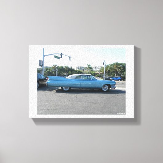 1959 Cadillac キャンバスプリント (正面)