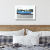 1959 Cadillac キャンバスプリント (インサイチュ (寝室))