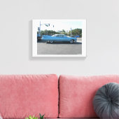 1959 Cadillac キャンバスプリント (インサイチュ (リビング))