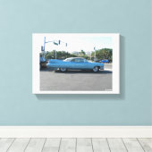 1959 Cadillac キャンバスプリント (インサイチュ (ウッドフロア))