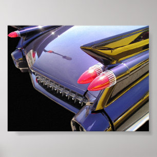 1959 cadillac ポスター