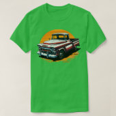 1959 Chevrolet Apache Tシャツ (デザイン正面)