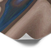 1959 Chevy Impala, junkyard Car, クラシック車，アート ポスター (角)