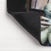 195.アーミンを持つ女性、レオナルド·ダ·ヴィンチ マウスパッド (コーナー)