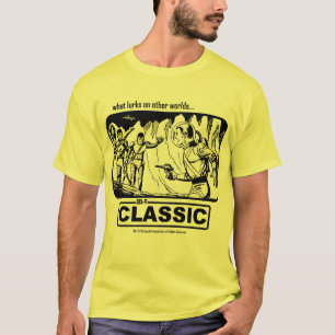 1960のSCI-FIクラシックグラフィックTシャツ Tシャツ