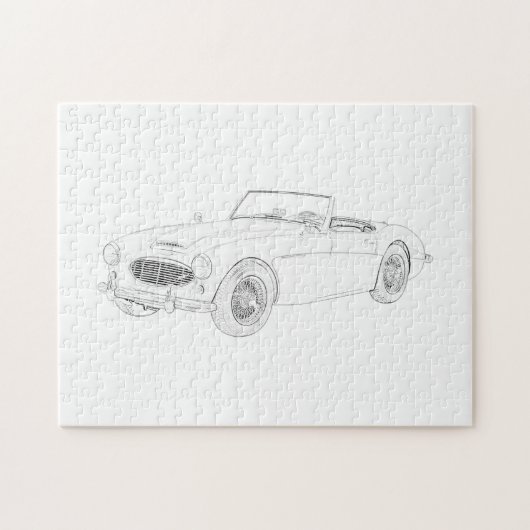 1960オースティンヒーリー ジグソーパズル (横)