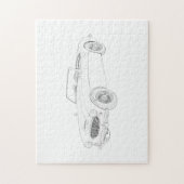 1960オースティンヒーリー ジグソーパズル (縦)