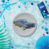 1960キャデラッククラシッククラグジュアリーカー ペーパープレート (パーティー)