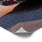 1960シボレーコルベットプリント ポスター (角)