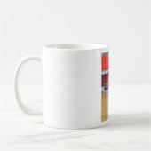 1960ブルーサダンドデビルアンティーク車 コーヒーマグカップ (左)