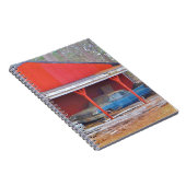 1960ブルーサダンドデビルアンティーク車 ノートブック (右側)