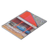 1960ブルーサダンドデビルアンティーク車 ノートブック (左側)