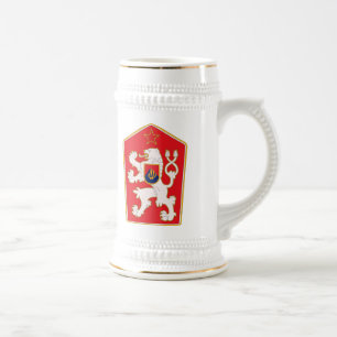 1960マグチェコスロバキアの紋章付き外衣 ビールジョッキ