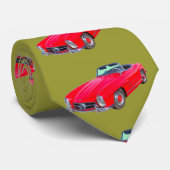 1960メルセデスベンツ300 SLコンバーチブル ネクタイ (ロール)