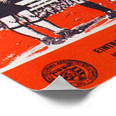 1960ユーロ杯番組ポスタープリント ポスター (角)