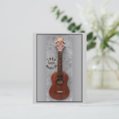 1960レビンウクレレ葉書 ポストカード (スタンド正面)