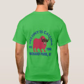 1960年から運命が呼んでいる Orchard Park, Ny Tシャツ (裏面)