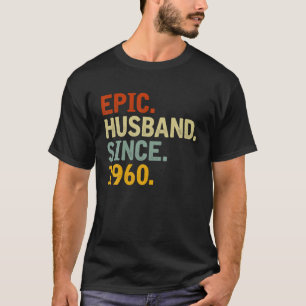 1960年から62おもしろい年のア結婚ニブ Tシャツ