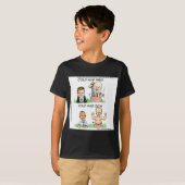 1960年と2014年の冷戦おもしろい Tシャツ (正面フル)