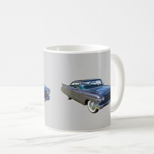 1960年のキャデラックの贅沢車 コーヒーマグカップ (正面右)