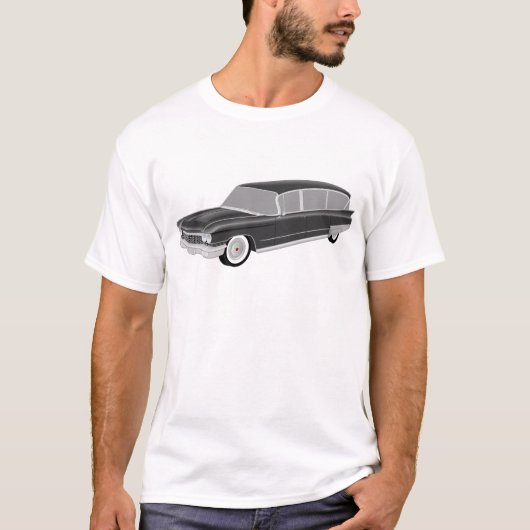 1960年のキャデラックの霊柩車 Tシャツ (正面)